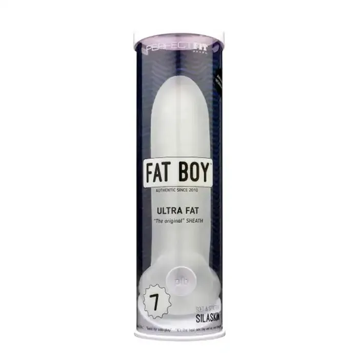 Fat Boy Original Ultra Fat 70 Clear Perfect Fit Male Sex Toys