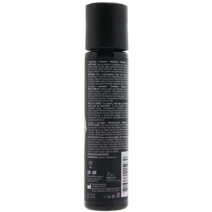 Female Sex Toys Warming Desserts Lube 1oz30ml in Fresh Donuts Pink Cherry