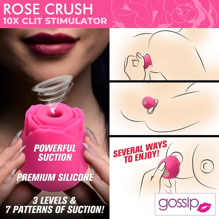 Gossip Cum Into Bloom Clitoral Vibrator Rose Crush Gossip Vibrators Gossip Cum Into Bloom Clitoral Vibrator Rose Crush Gossip Vibrators