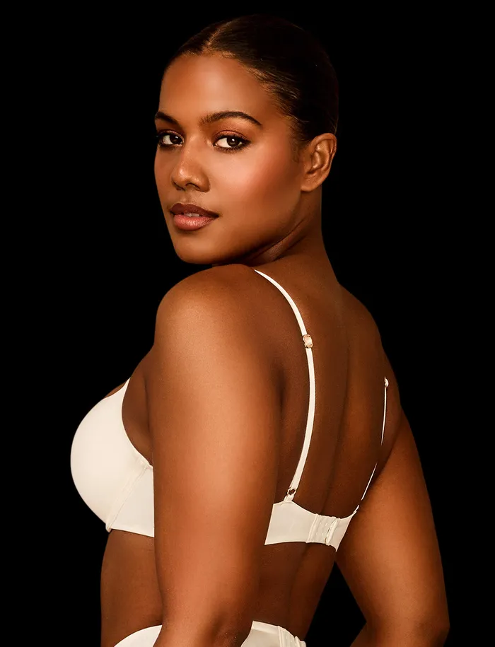 Honey Birdette Everyday Smooths Ivory Push Up Bra Vibrators