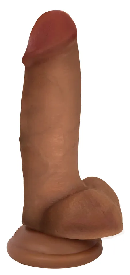 Jock JOCK 6 Dildo with Balls Latte Female Sex Toys