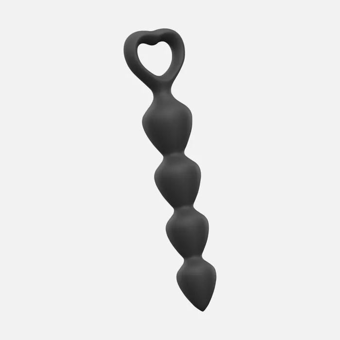 Love to Love Male Sex Toys Bing Bang Non Vibrating Anal Plug Large Black