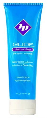 Lubricants ID Glide Water Based Lubricant 4 Oz Travel Tube ID Lubricants