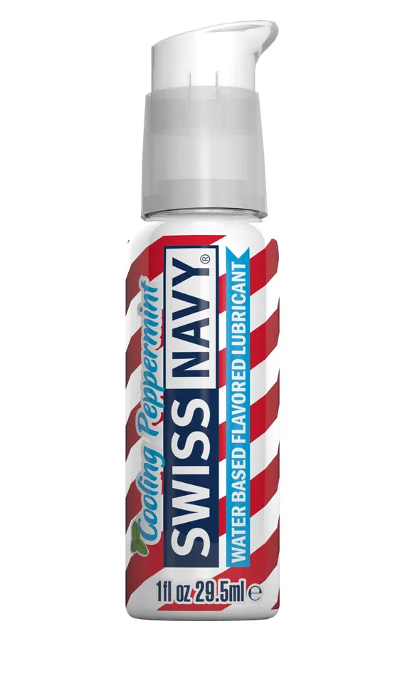 Lubricants MD Science Lab Swiss Navy Cooling Peppermint Lubricant 1oz 295ml