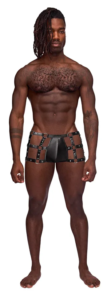 Male Power Anal Vulcan Small Medium Black