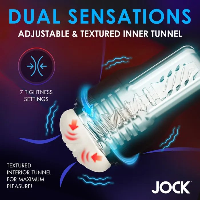 Male Sex Toys Jock Jock Tightening Vibrating Pussy Masturbator