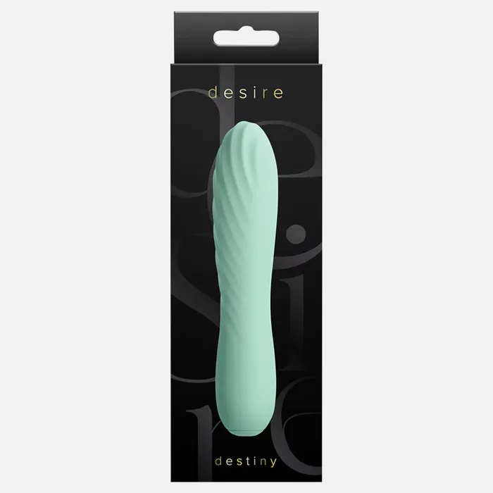 NS Novelties Female Sex Toys Desire Destiny Textured Bullet Vibrator Mint