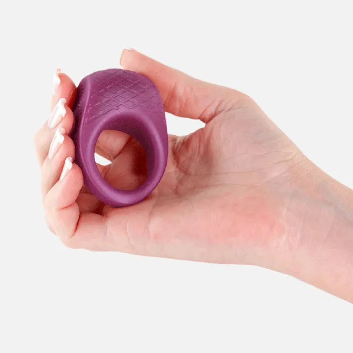 NS Novelties Male Sex Toys Seduction Levi Vibrating C Ring Metallic Burgundy NS Novelties Male Sex Toys Seduction Levi Vibrating C Ring Metallic Burgundy