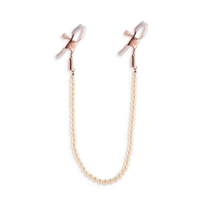 nsnovelties Vibrators Bound Nipple Clamps Dc1 Rose Gold