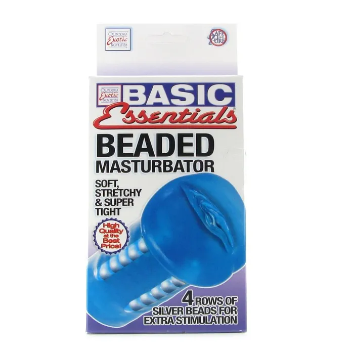 Pink Cherry Basic Essentials Beaded Masturbator Male Sex Toys Pink Cherry Basic Essentials Beaded Masturbator Male Sex Toys