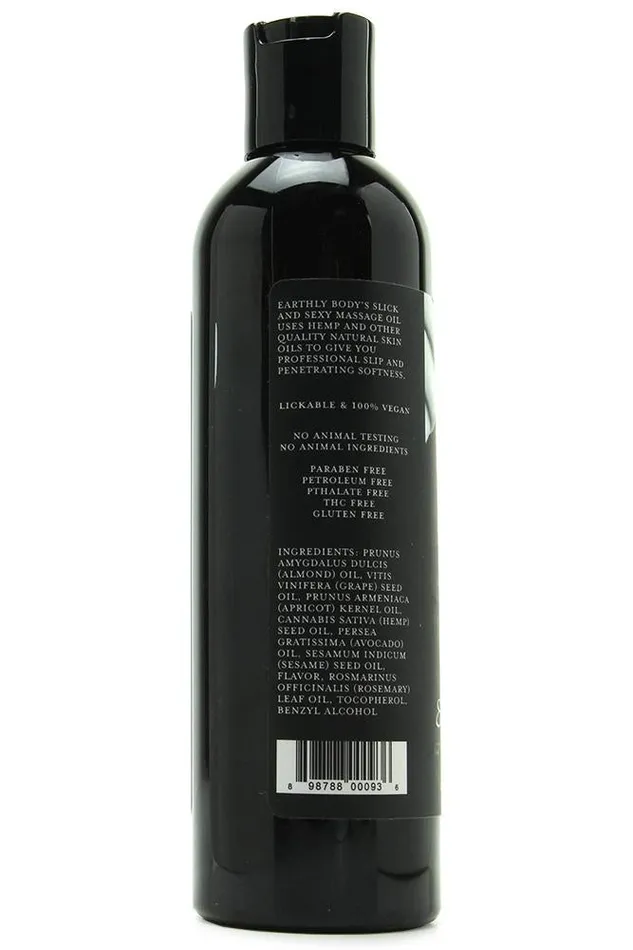 Pink Cherry Couples Edible Massage Oil 8oz236ml in Strawberry