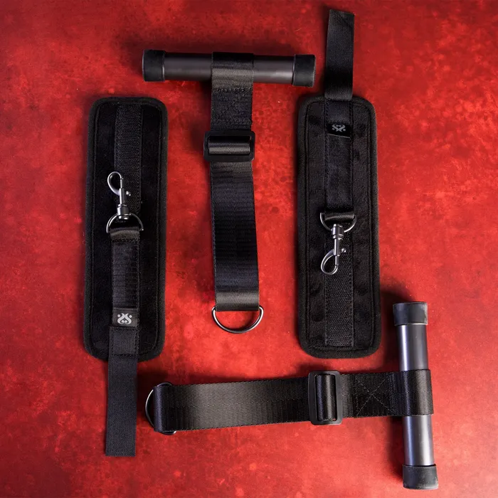 SEI MIO Couples Doorway Control Play Adjustable OverDoor Cuff Restraints