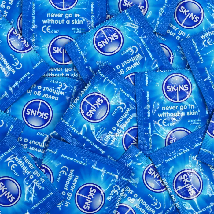 Skins Female Sex Toys Skins Condoms Natural 12 Pack