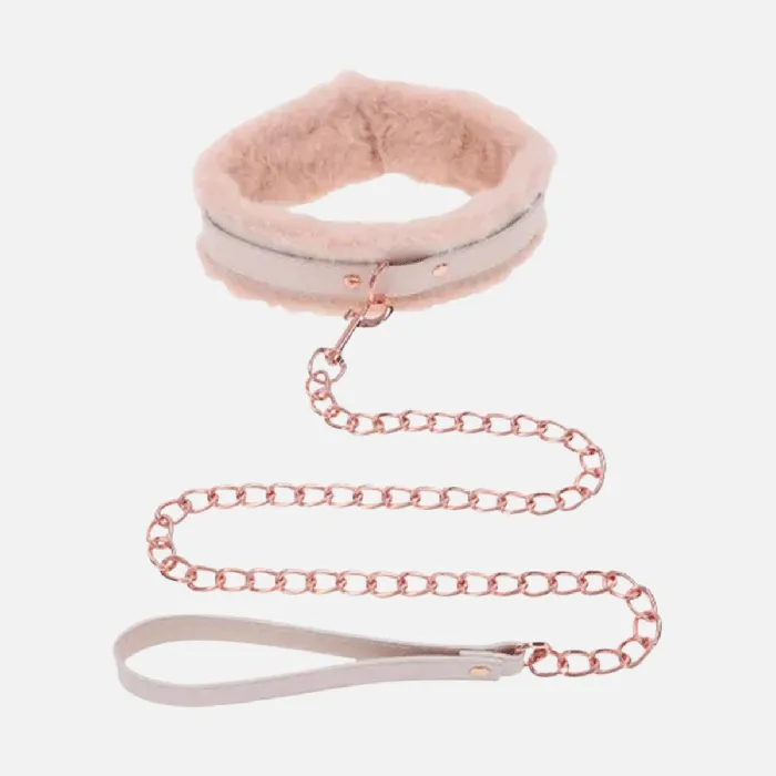 Sportsheets SM Peaches n CreaMe Fur Collar Leash Vibrators Sportsheets SM Peaches n CreaMe Fur Collar Leash Vibrators
