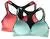 Sunset Intimates Male Sex Toys 2 Pack Low Impact Mesh Racerback Sports Bras Coral and Turquoise Sunset Intimates Male Sex Toys 2 Pack Low Impact Mesh Racerback Sports Bras Coral and Turquoise