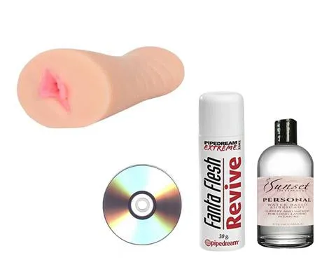 Sunset Intimates Male Sex Toys Male Strokers Kit 7 Asian