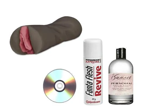 Sunset Intimates Male Sex Toys Male Strokers Kit 7 Choco