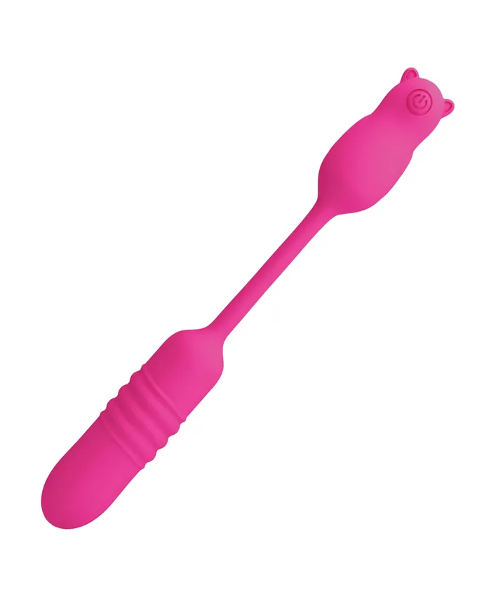 Vibrators Pretty Love Pretty Love Nobikuma Thrusting Egg Fuchsia