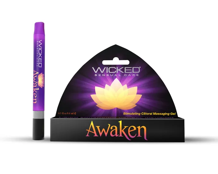 Wicked Sensual Care Awaken Stimulating Clitoral Massaging Gel 03 Fl Oz Couples