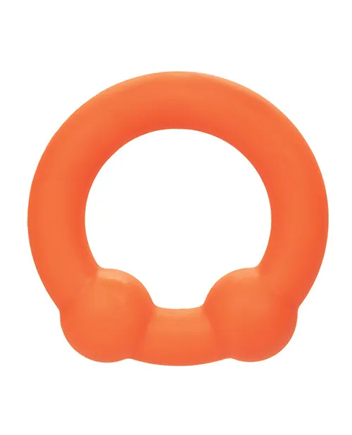 Alpha Liquid Silicone Dual Ball Ring Orange Alpha Male Sex Toys Alpha Liquid Silicone Dual Ball Ring Orange Alpha Male Sex Toys