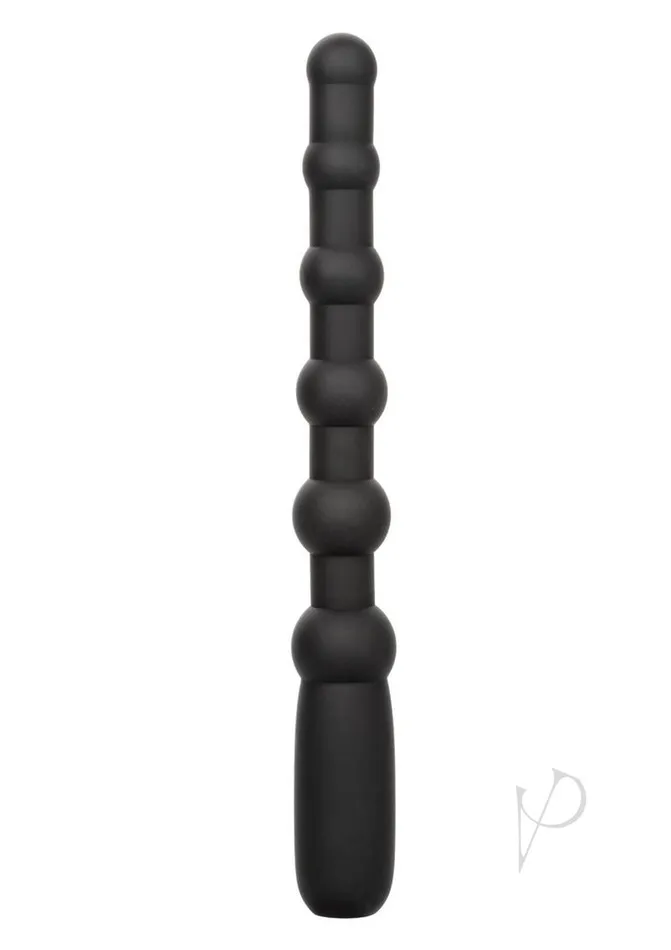 Anal Anal Anal Toys Rechargeable X10 Silicone Beads Black