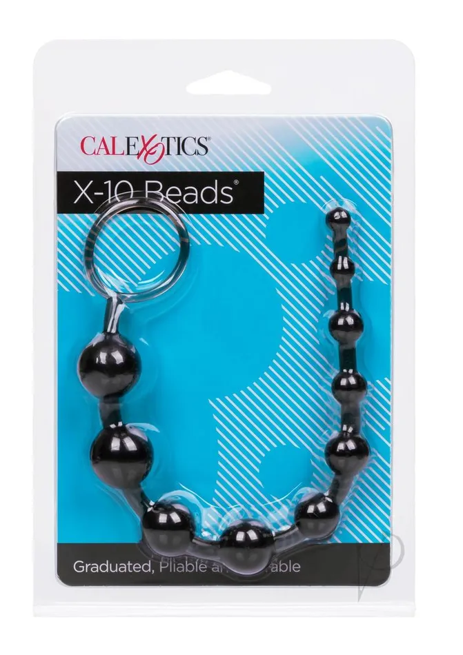 Anal Anal X 10 Anal Beads Black