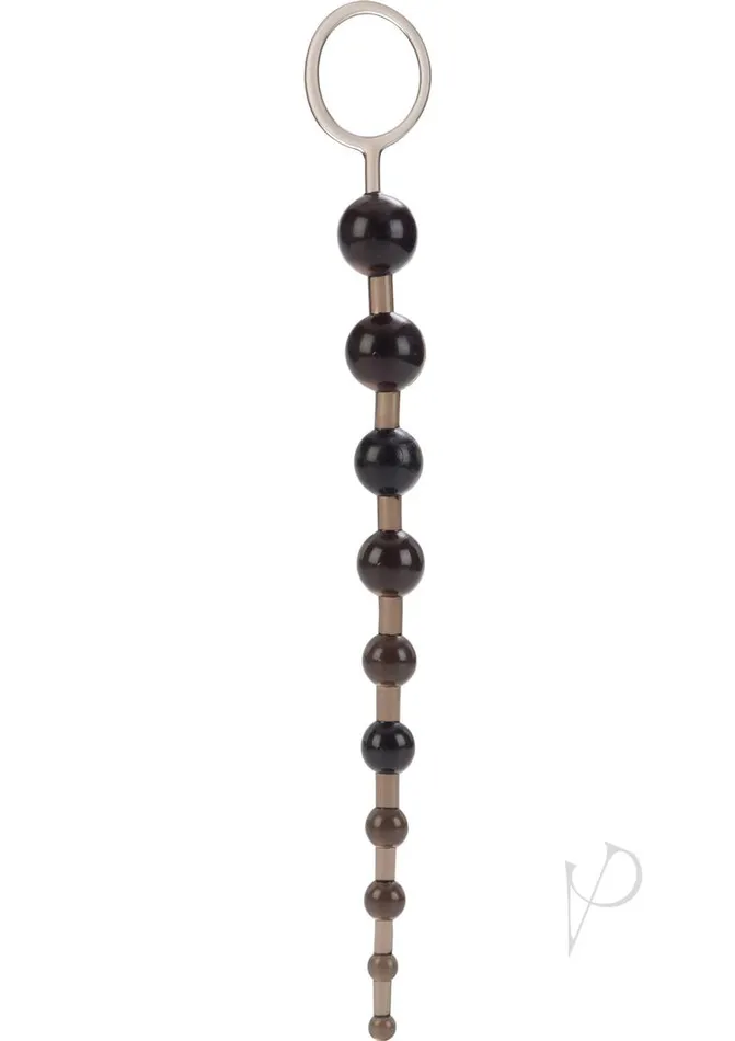 Anal Anal X 10 Anal Beads Black Anal Anal X 10 Anal Beads Black