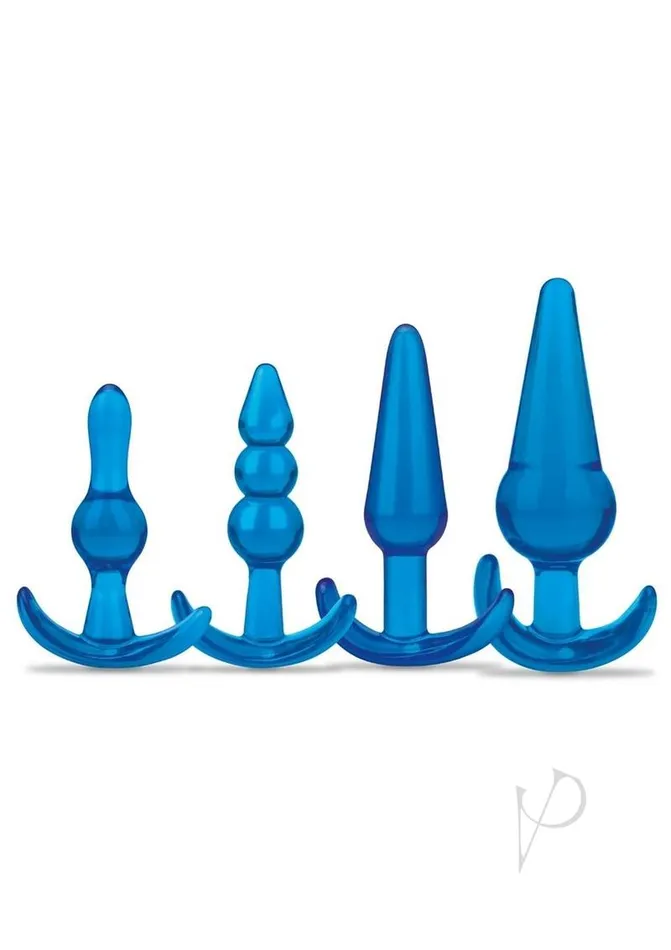 Anal Blue Line Cand B Gear Blue Line Anal Training Set 4 Piece Blue Anal Blue Line Cand B Gear Blue Line Anal Training Set 4 Piece Blue