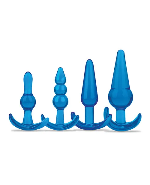 Anal Blue Line Cand B Gear Blue Line Anal Training Set 4 Piece Blue Anal Blue Line Cand B Gear Blue Line Anal Training Set 4 Piece Blue