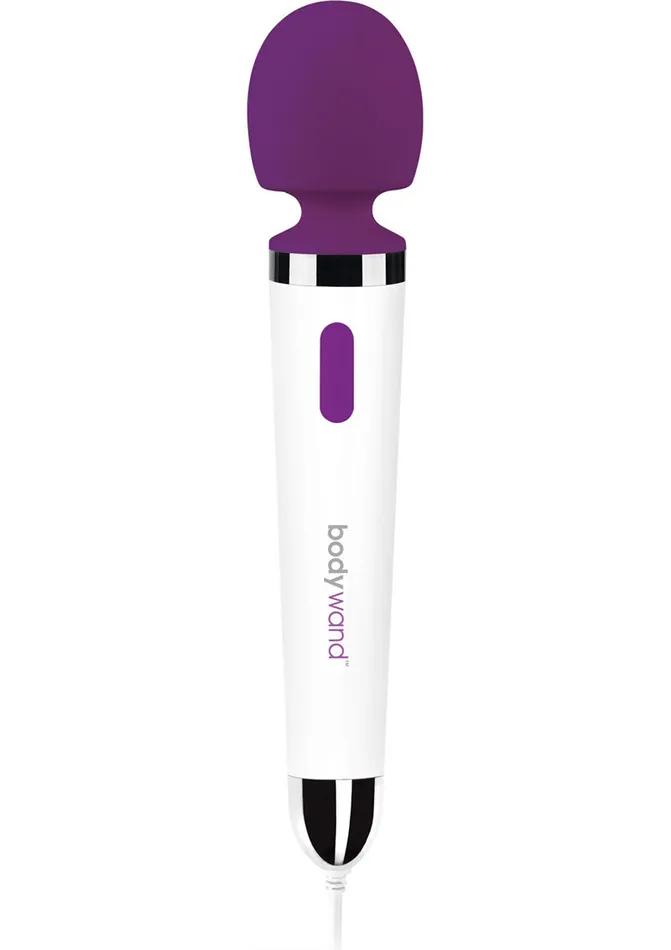 Anal Bodywand Bodywand Silicone PlugIn Wand Massager Purple Anal Bodywand Bodywand Silicone PlugIn Wand Massager Purple