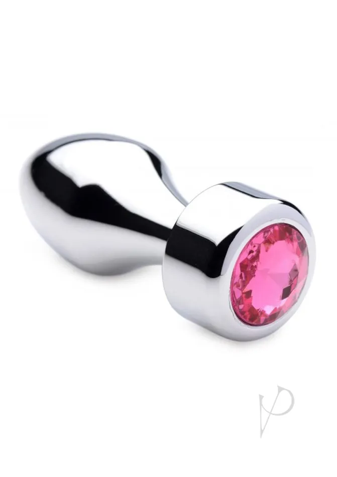 Anal Booty Sparks Booty Sparks Weighted Base Aluminum Plug Gem Small Pink Anal Booty Sparks Booty Sparks Weighted Base Aluminum Plug Gem Small Pink