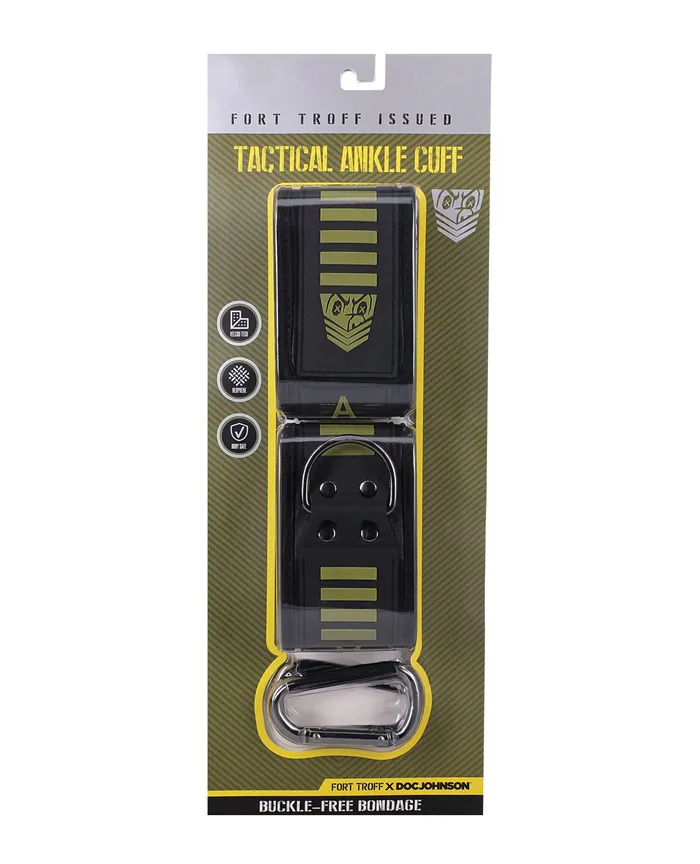 Anal Fort Troff Fort Troff Tactical Ankle Cuffs Black Anal Fort Troff Fort Troff Tactical Ankle Cuffs Black