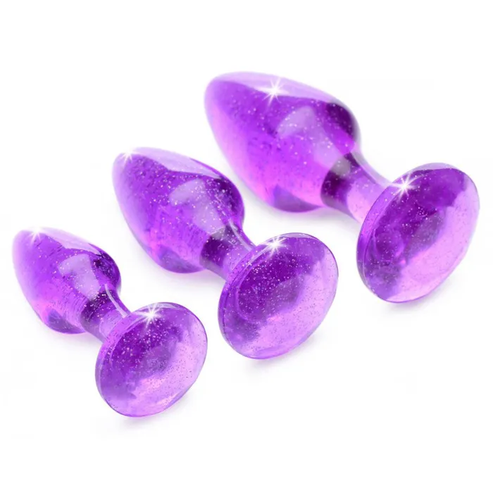 Anal Glitter Gem Anal Plug Set Booty Sparks