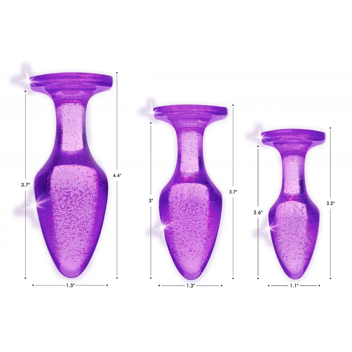 Anal Glitter Gem Anal Plug Set Booty Sparks