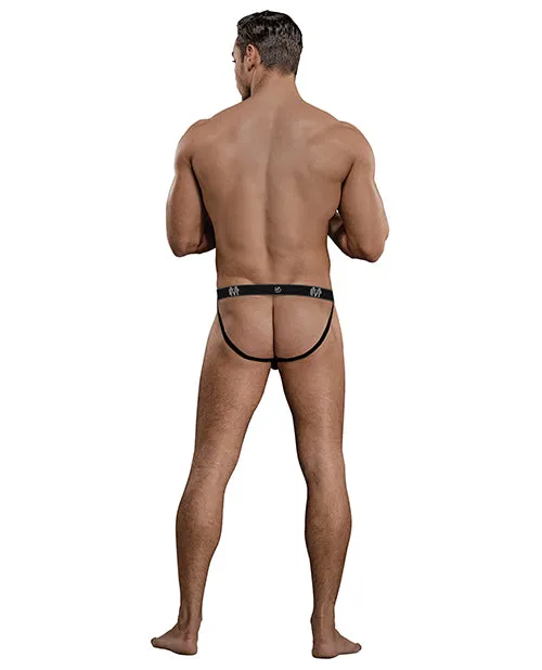 Anal Male Power Bamboo Bamboo Sport Jock Black LXL