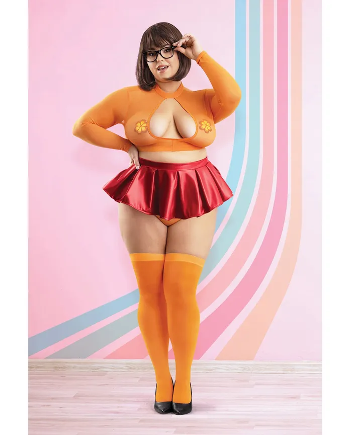 Anal Play By Fantasy Lingerie Play Mystery Mistress 6 pc Set OrangeRed 3X4X Anal Play By Fantasy Lingerie Play Mystery Mistress 6 pc Set OrangeRed 3X4X