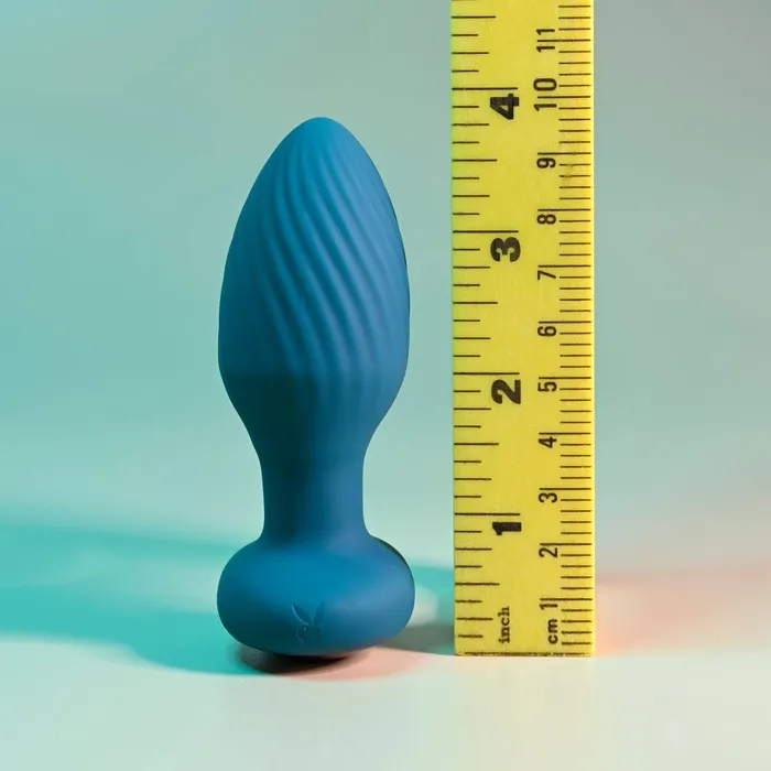 Anal Playboy Pleasure Playboy Pleasure Spinning Tail Teaser Vibrating Butt Plug