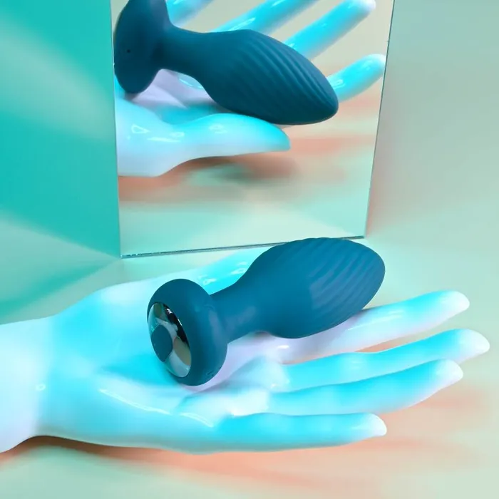 Anal Playboy Pleasure Playboy Pleasure Spinning Tail Teaser Vibrating Butt Plug