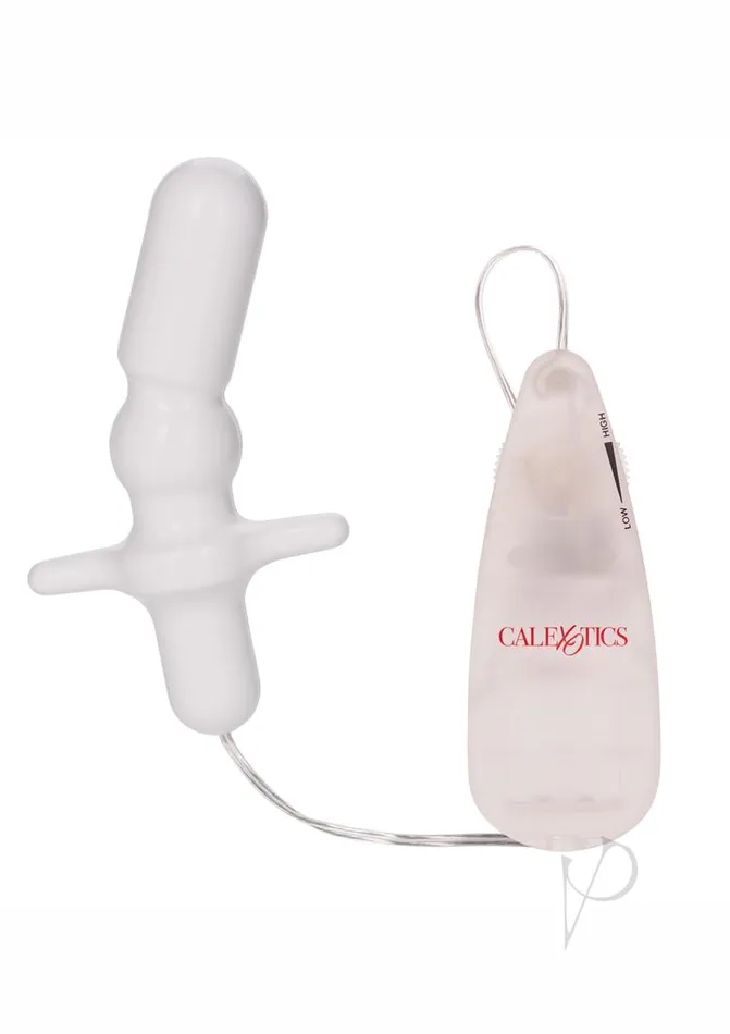 Anal Pocket Exotics Pocket Exotics Anal T Vibrating Butt Plug and Wired Remote Control Ivory Anal Pocket Exotics Pocket Exotics Anal T Vibrating Butt Plug and Wired Remote Control Ivory