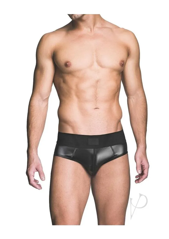 Anal Prowler Red Prowler RED Wetlook AssLess Brief Small Black Anal Prowler Red Prowler RED Wetlook AssLess Brief Small Black