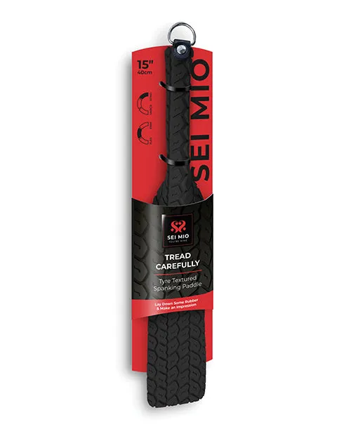 Anal Sei Mio SEI MIO Tyre Paddle Large Black