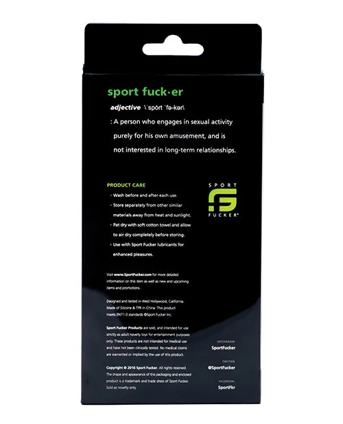 Anal Sport Fucker Sport Fucker Thunder Plug Medium Black