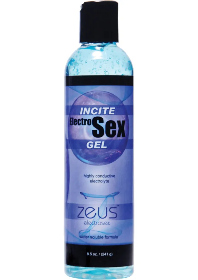 Anal Zeus Electrosex Zeus Electrosex Gel 8oz Blue