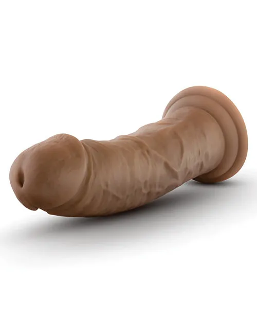 Au Naturel Dildo with Suction Cup 8in Caramel Au Naturel Female Sex Toys