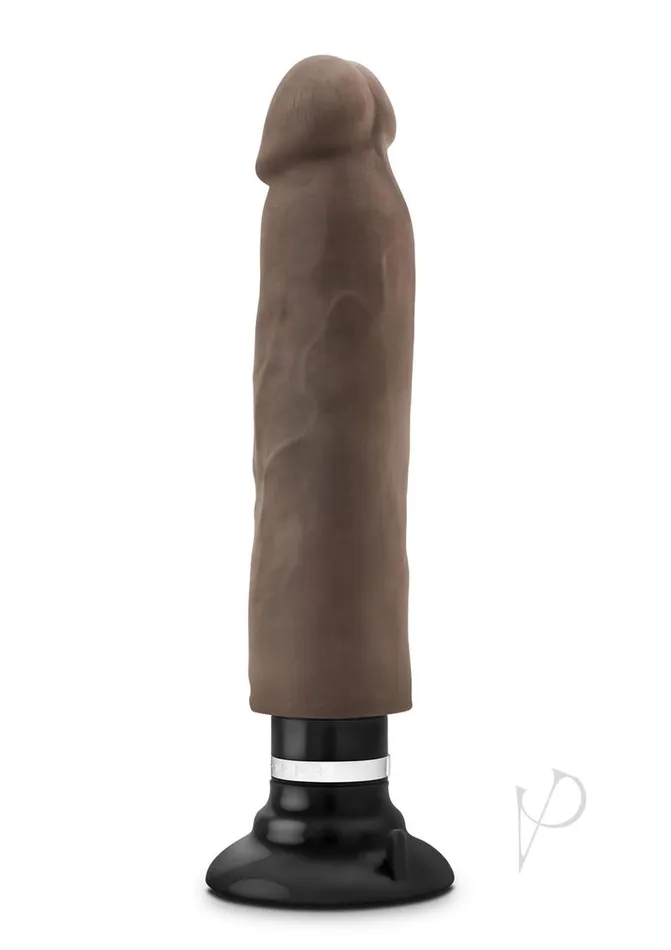 Au Naturel Female Sex Toys Au Naturel Sensa Feel Magnum Vibrating Dildo 11in Chocolate