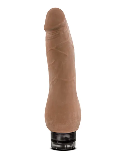 Au Naturel Female Sex Toys Au Naturel Tomas Vibrating Dildo 9in Caramel