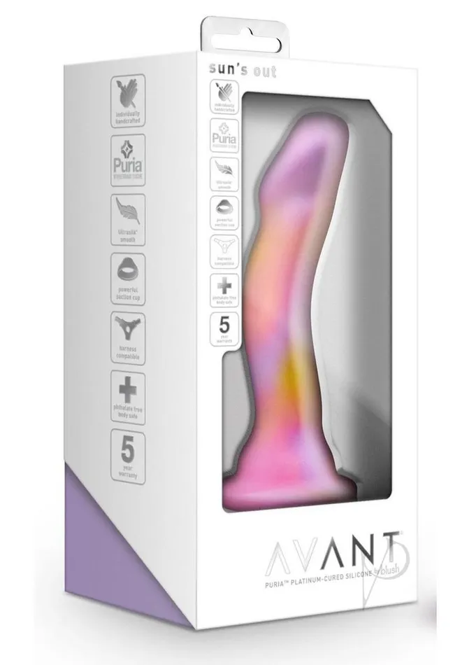 Avant Dildos Avant Suns Out Silicone Dildo Pink