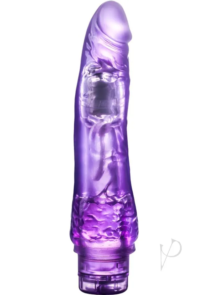 B Yours B Yours Vibe 7 Vibrating Dildo 85in Purple Vibrators B Yours B Yours Vibe 7 Vibrating Dildo 85in Purple Vibrators