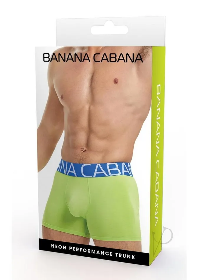 Banana Cabana Male Sex Toys Banana Cabana Trunks LXL Green
