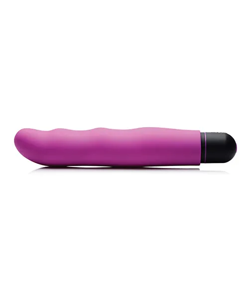 Bang Bang XL Bullet Wavy Silicone Sleeve Purple Female Sex Toys